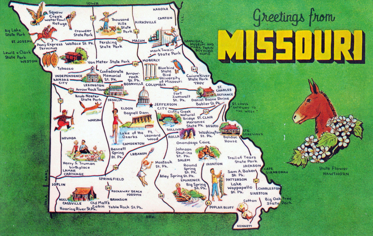 travel locations missouri