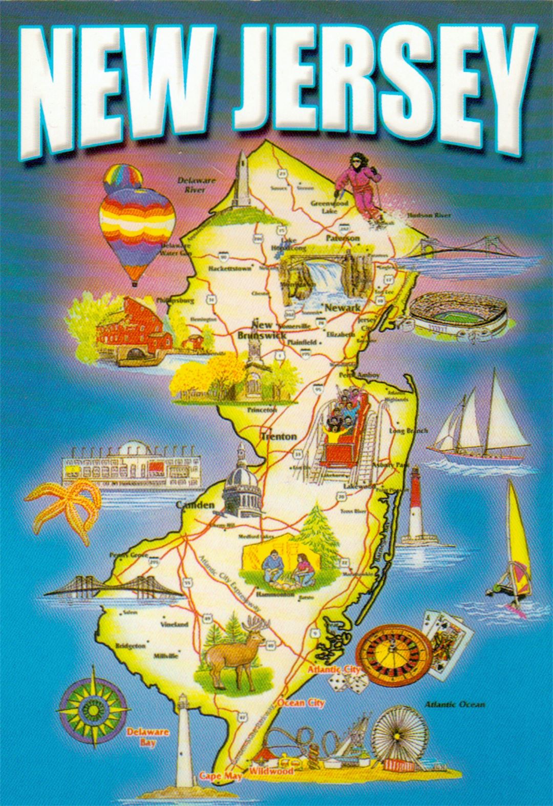 new jersey travel map