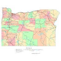 Oregon Elevation Chart