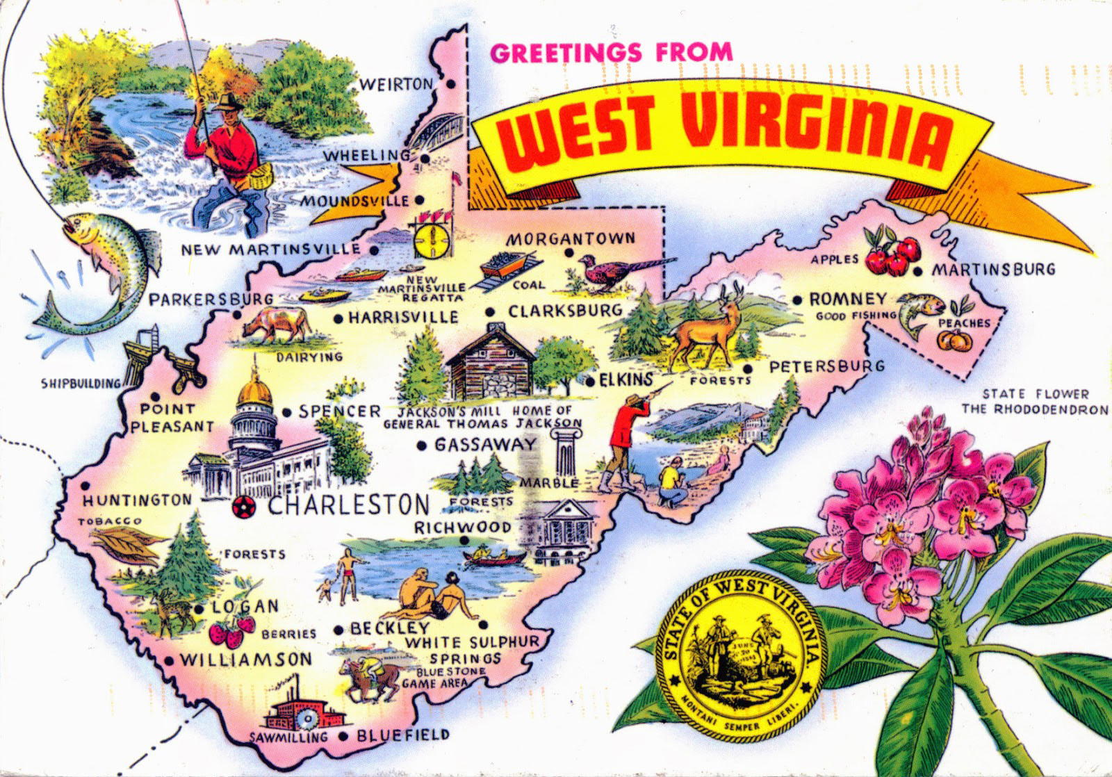 West Virginia Maps & Facts - World Atlas